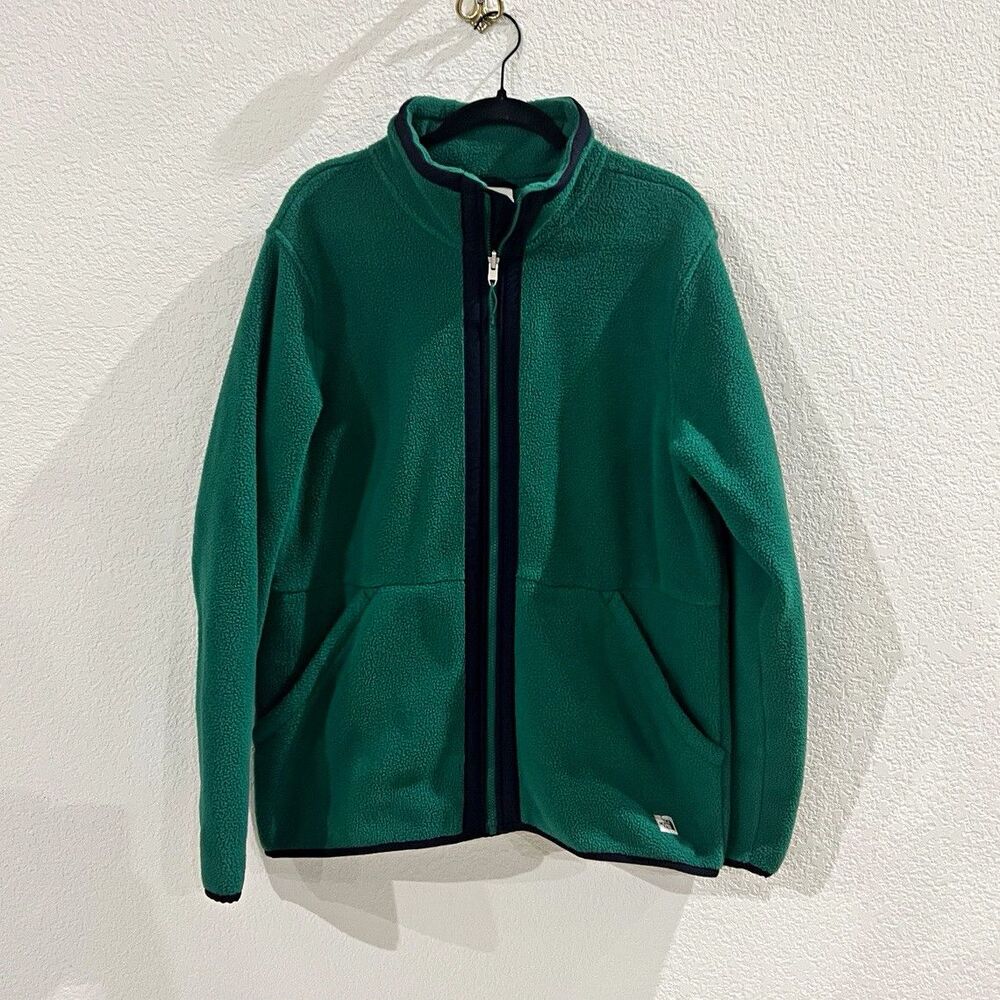 The North Face Men's Carbondale green /Black Full Zip Jacket Size L